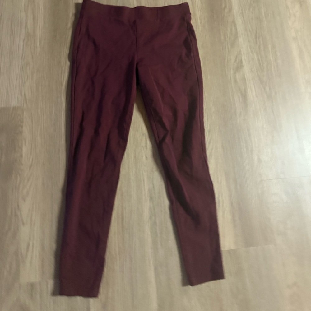 ⭐ a.n.a‎ Deep Maroon Leggings⭐